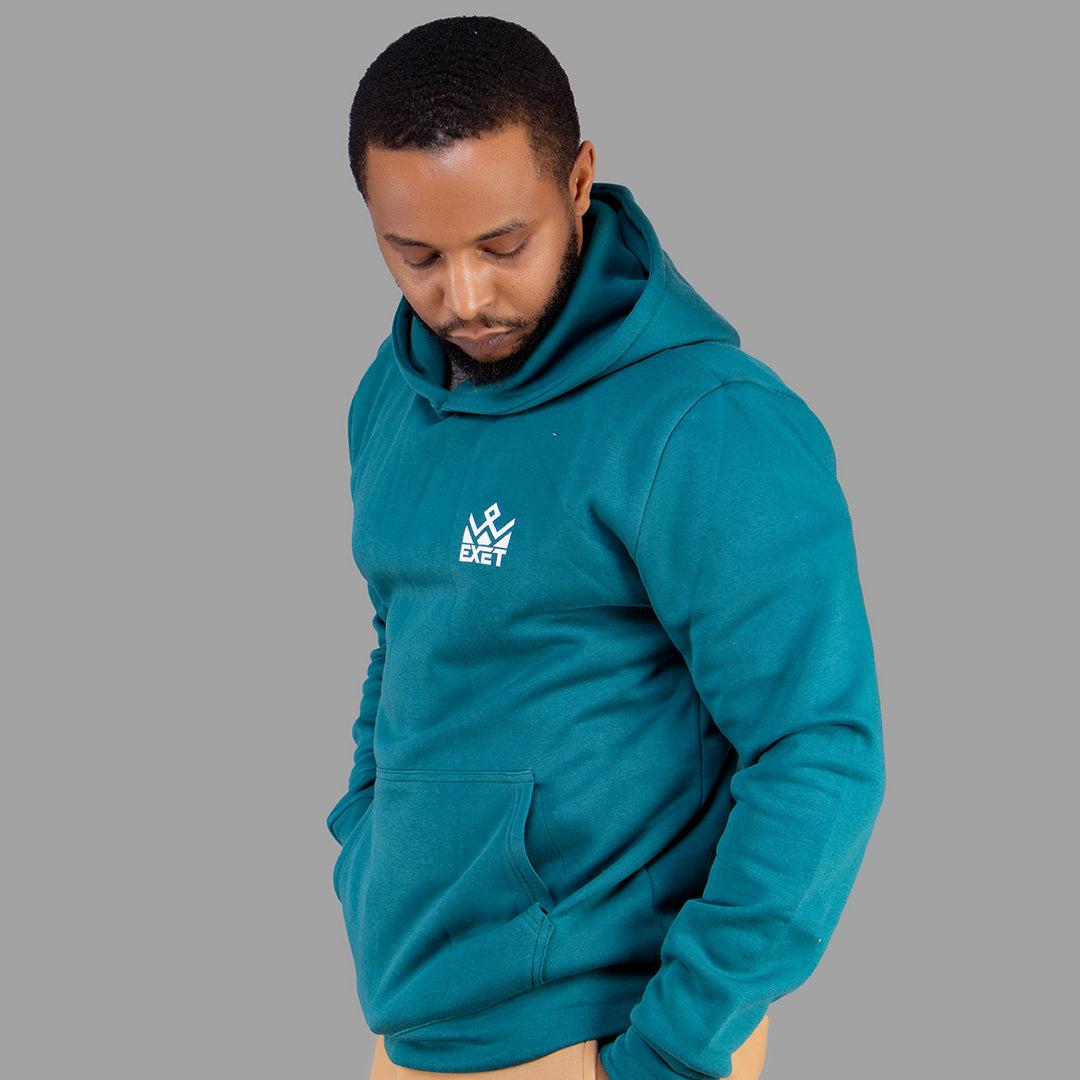 Exetwear Hoodie in Jade Green