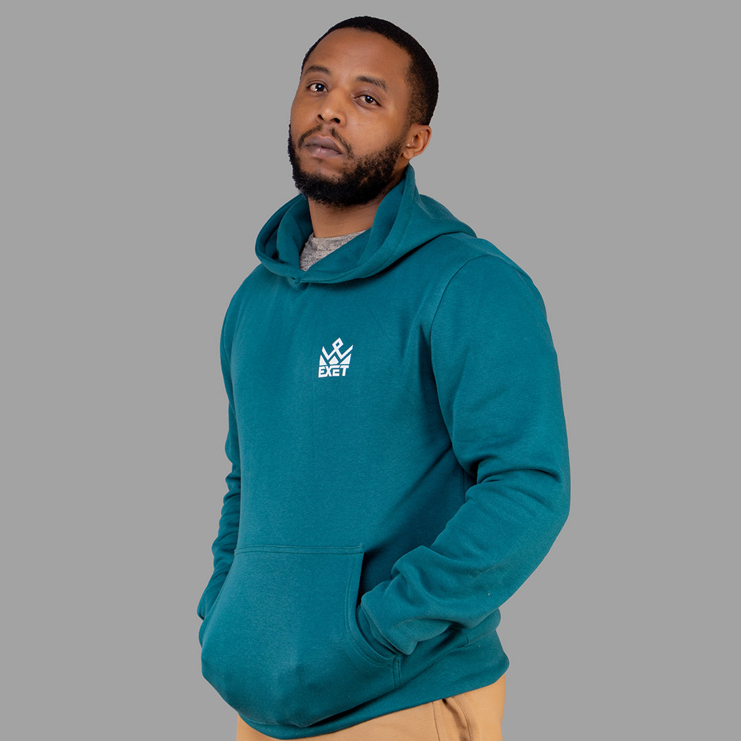 Exetwear Hoodie in Jade Green