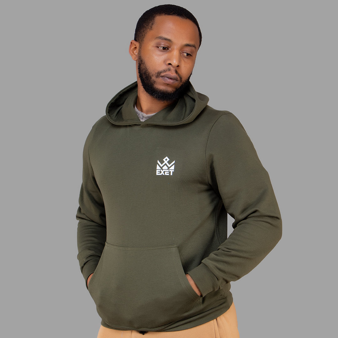 Exetwear Men's Hoodie in Juggle Green