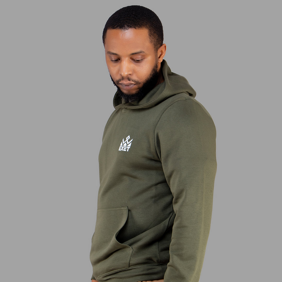 Exetwear Men's Hoodie in Juggle Green