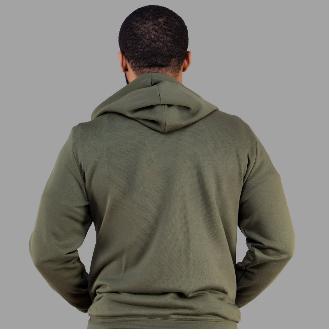 Exetwear Men's Juggle Green Hoodie Set