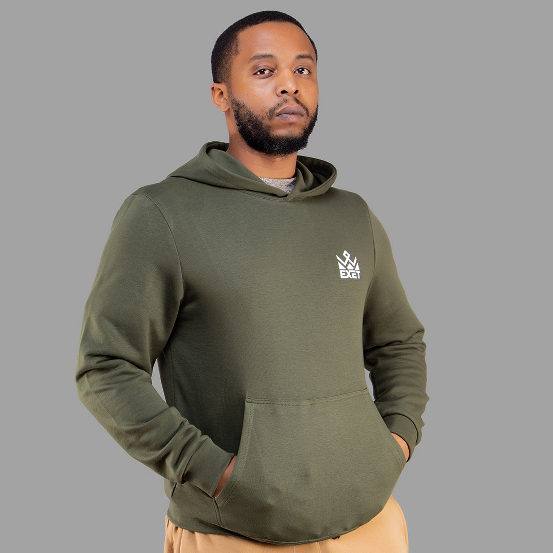 Exetwear Men's Hoodie in Juggle Green