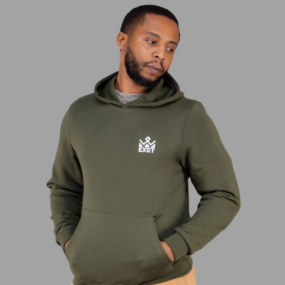 Exetwear Men's Hoodie in Juggle Green