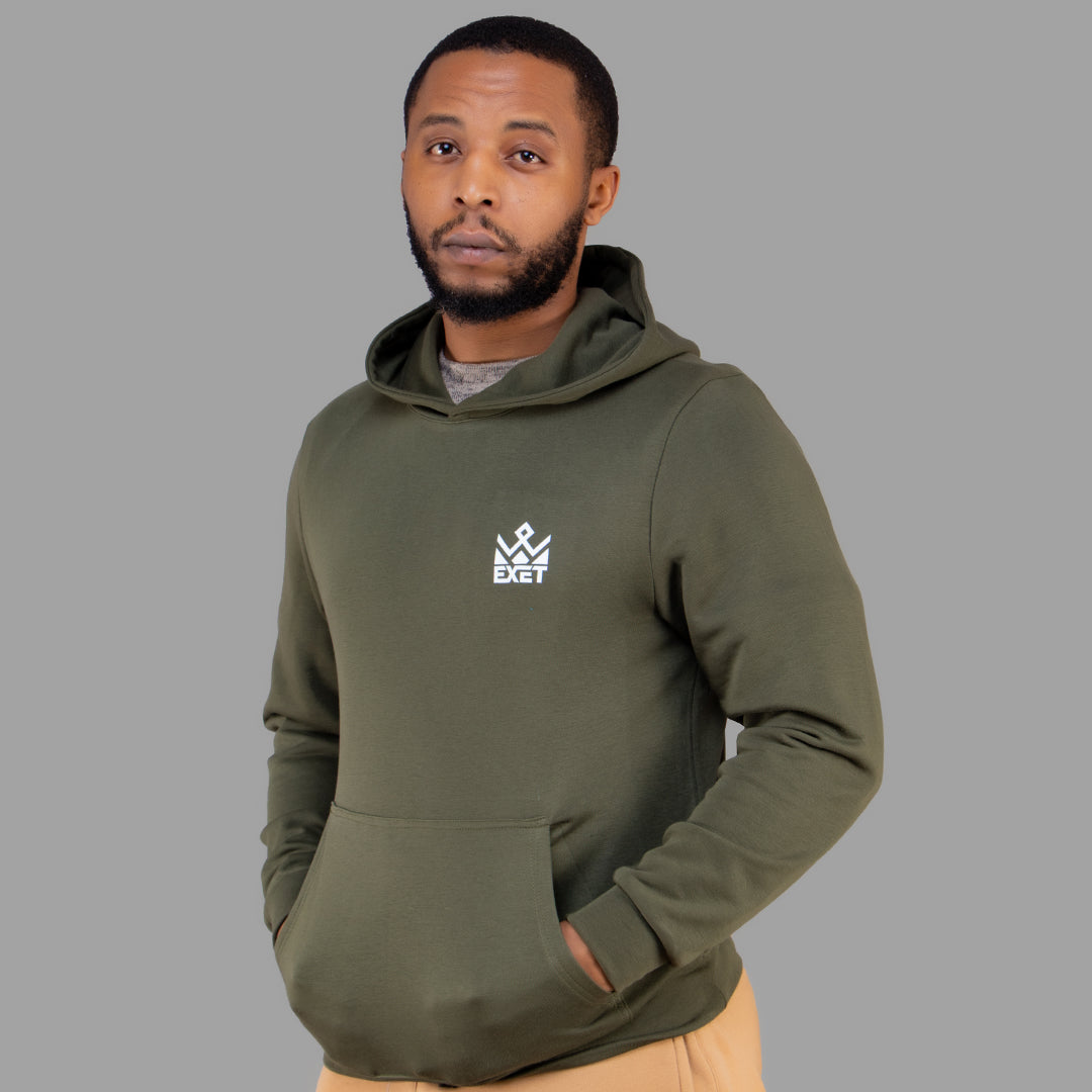 Exetwear Men's Hoodie in Juggle Green