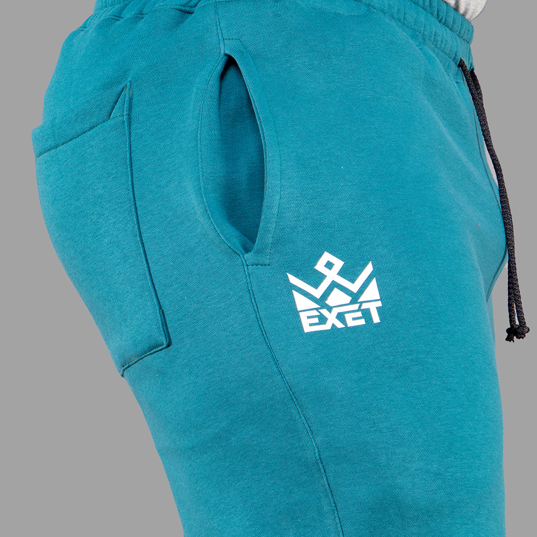 Exetwear Men's Jade Green Hoodie Set