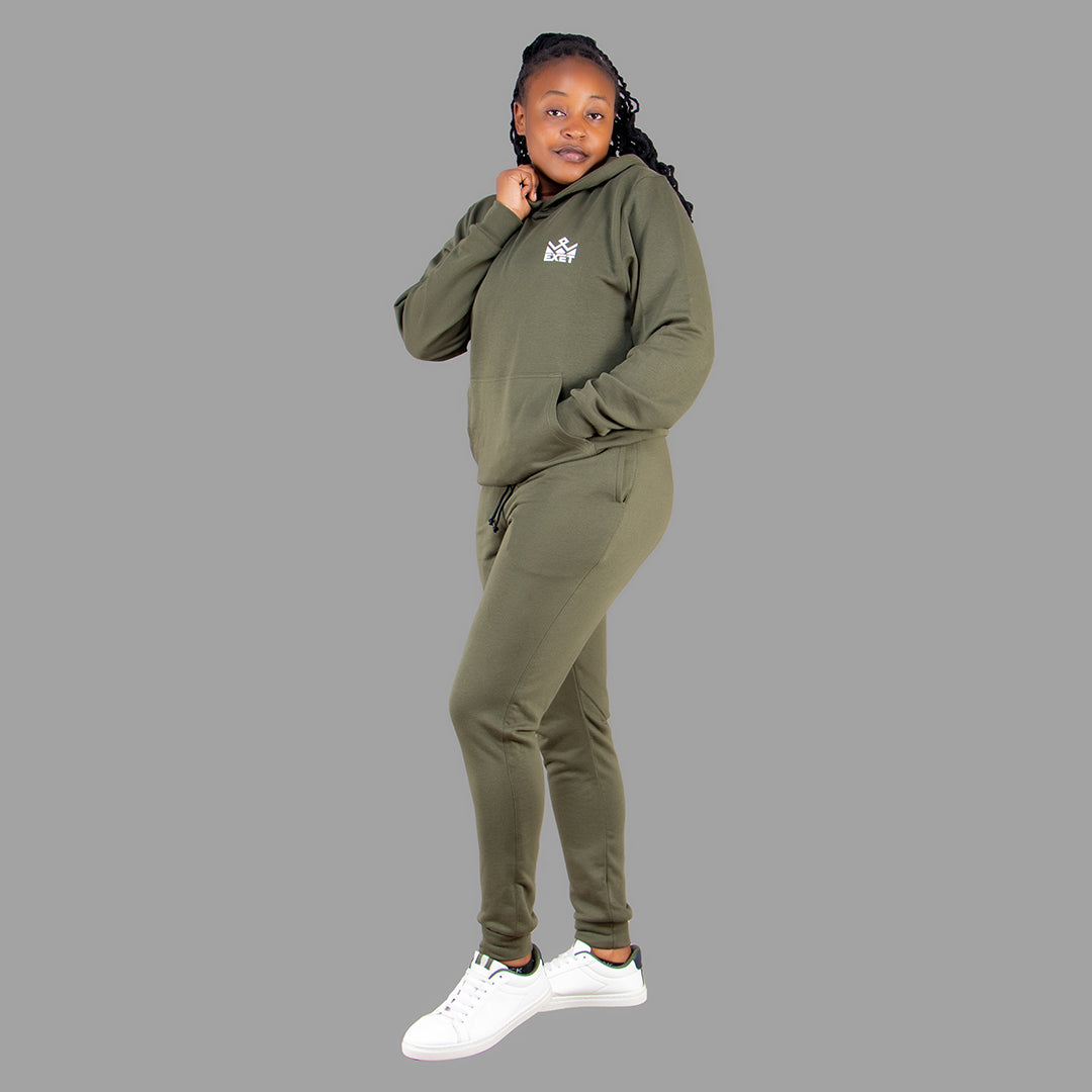 Juggle Green Hoodie Set