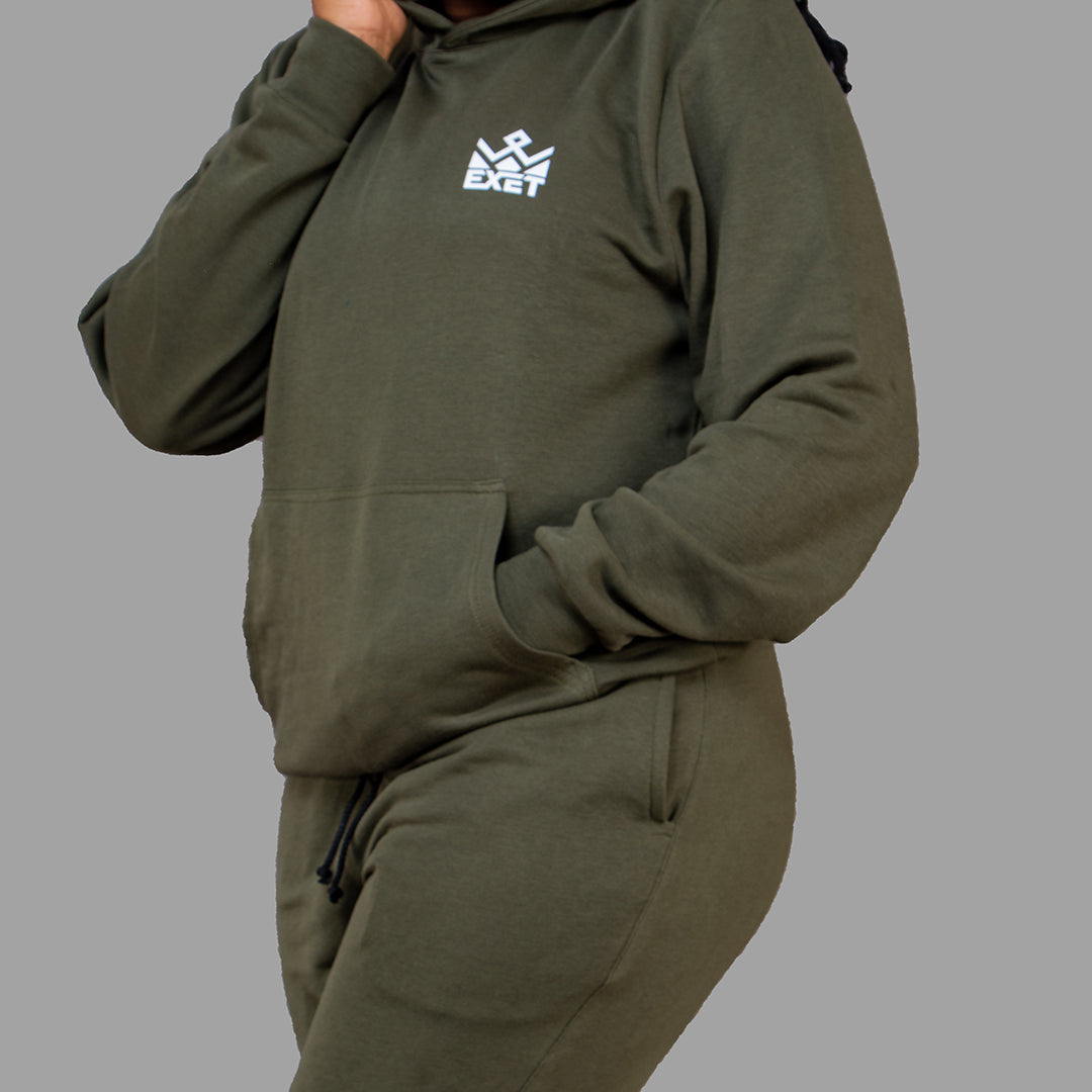 Juggle Green Hoodie Set