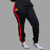 Women's Sweatpants (Black/red)