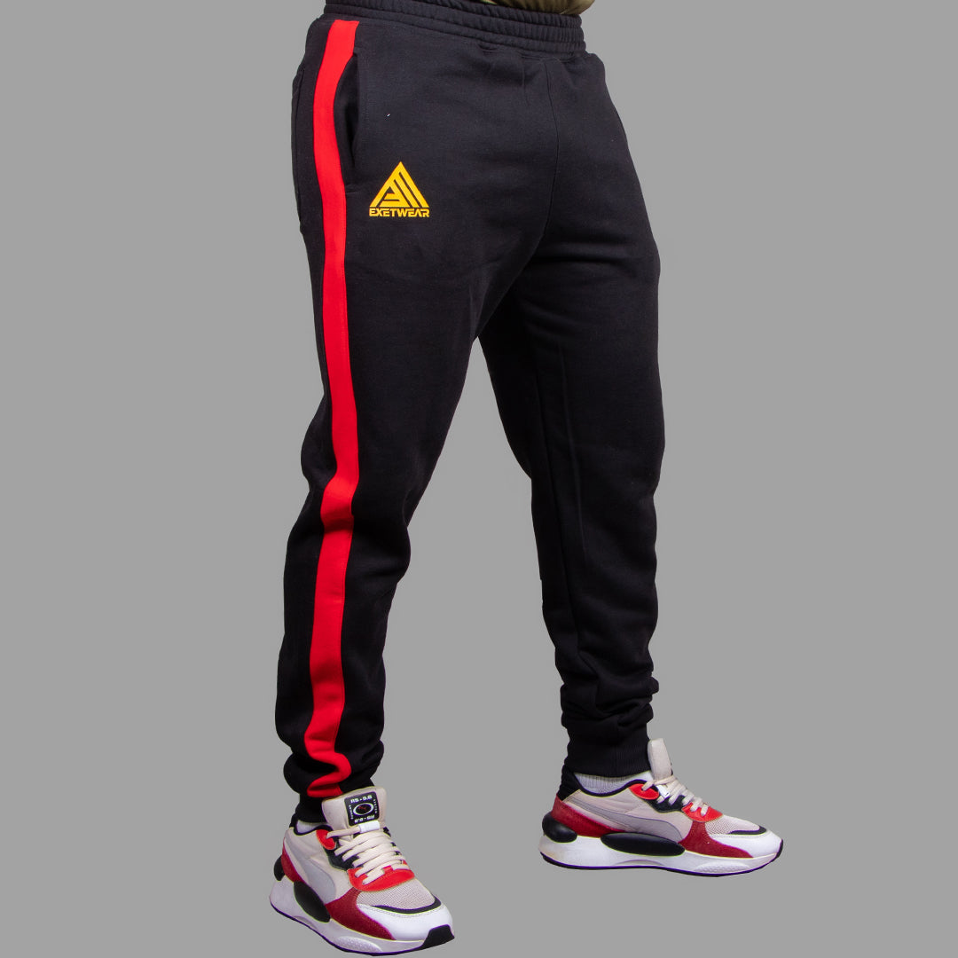 Men's Sweatpants (Black/Red)