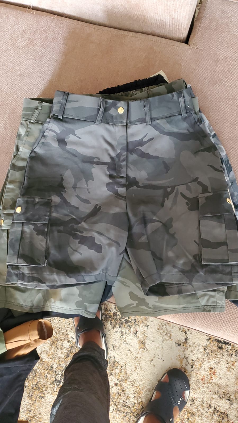 Women’s Cotton Twill Cargo Shorts