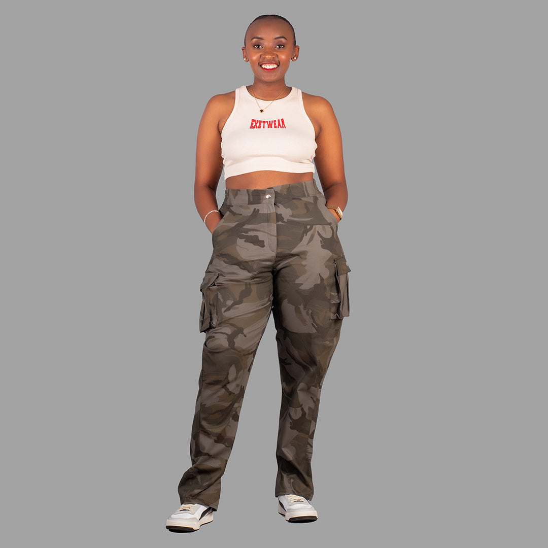 Exetwear Women's Cargo Pants