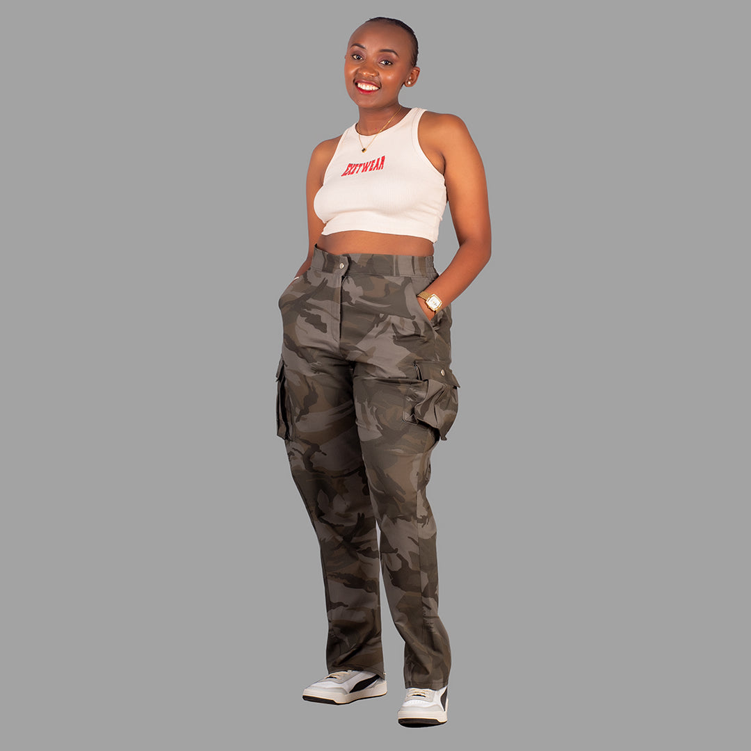 Exetwear Women's Cargo Pants