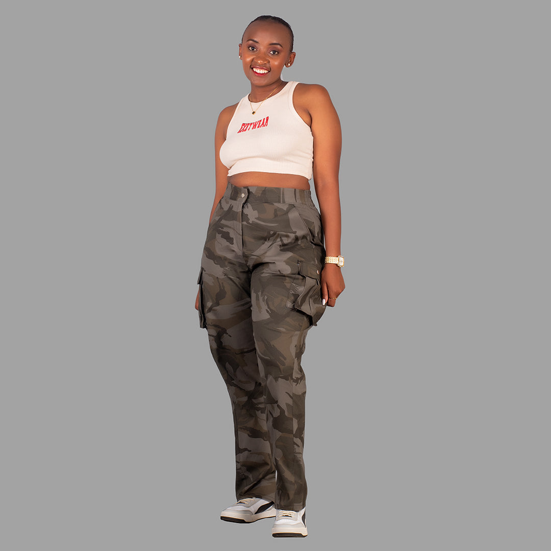 Exetwear Women's Cargo Pants