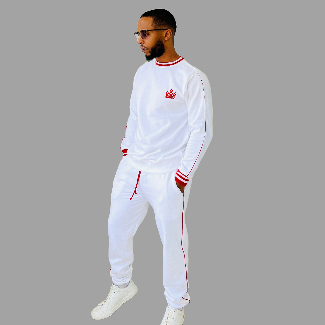 Men Sweatsuit set (White)