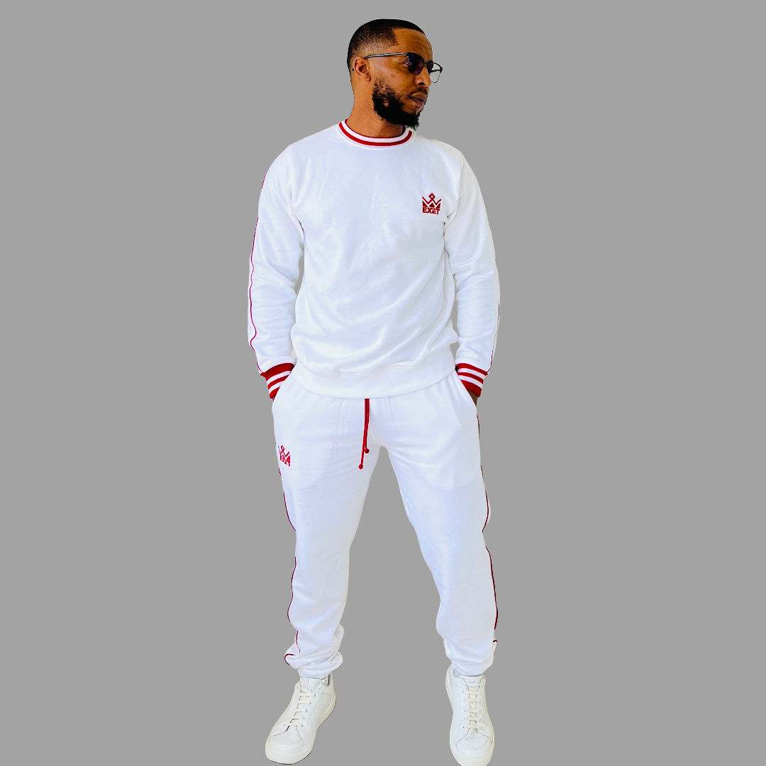 Men Sweatsuit set (White)