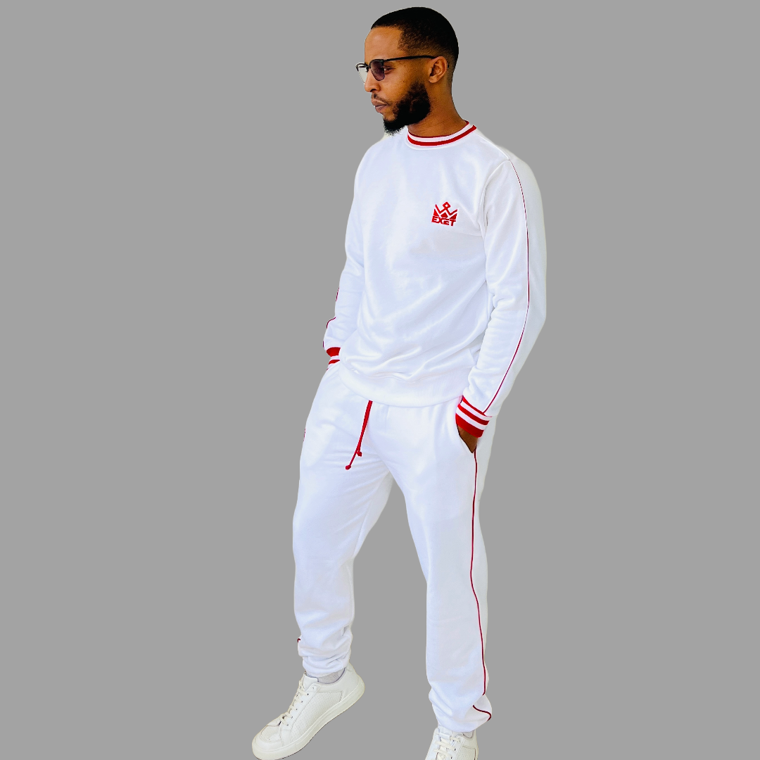 Men Sweatsuit set (White)