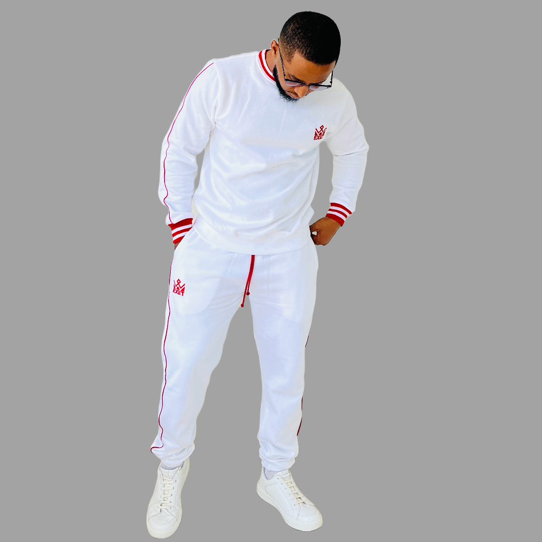 Men Sweatsuit set (White)