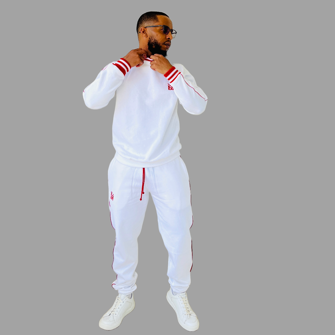 Men Sweatsuit set (White)