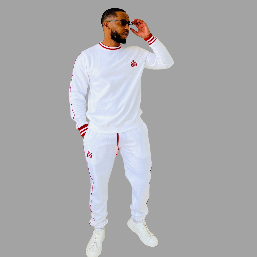 Men Sweatsuit set (White)