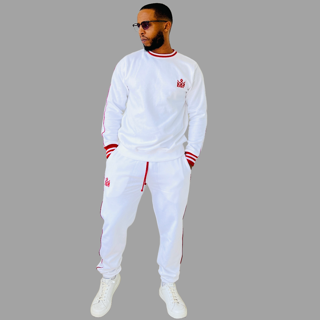 Men Sweatsuit set (White)