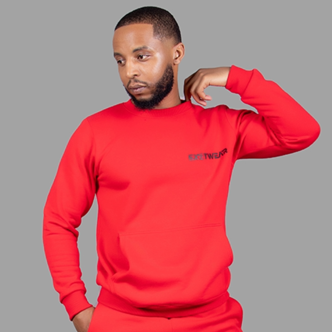 Men Sweatshirt (Red)