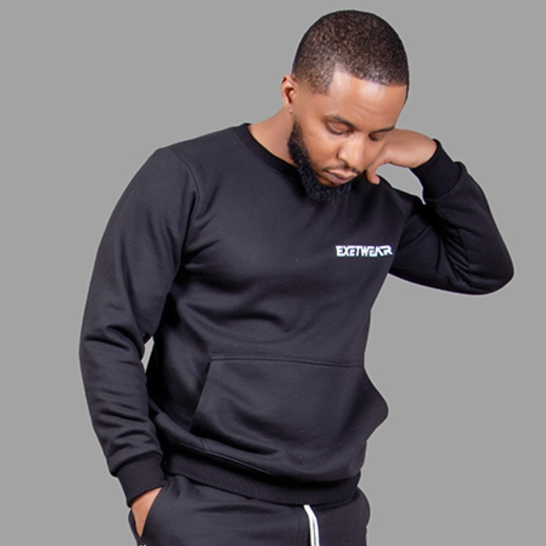 Men Sweatshirt (Black)