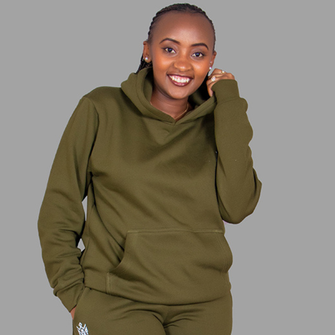 Women's Hoodie in Juggle Green