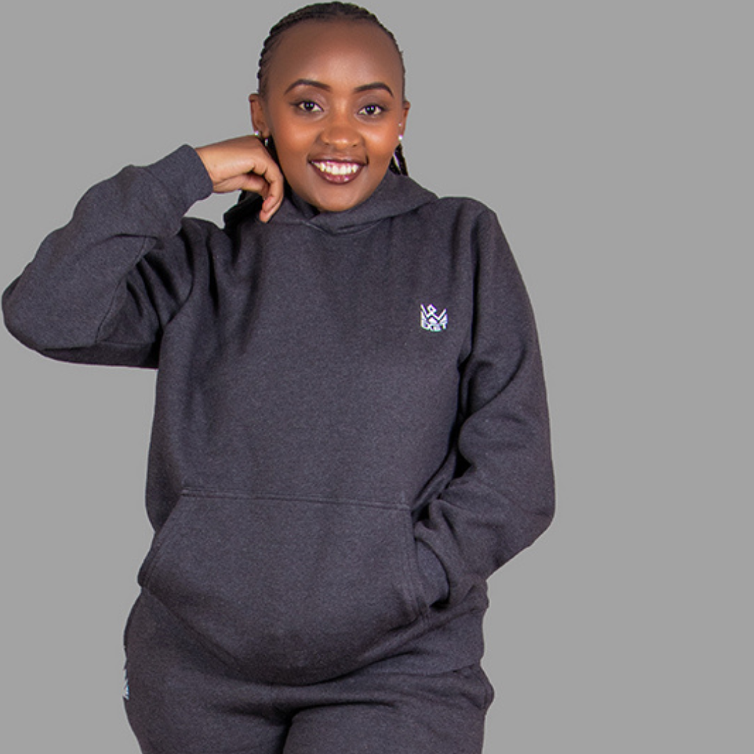 Women's Hoodie in Dark Grey