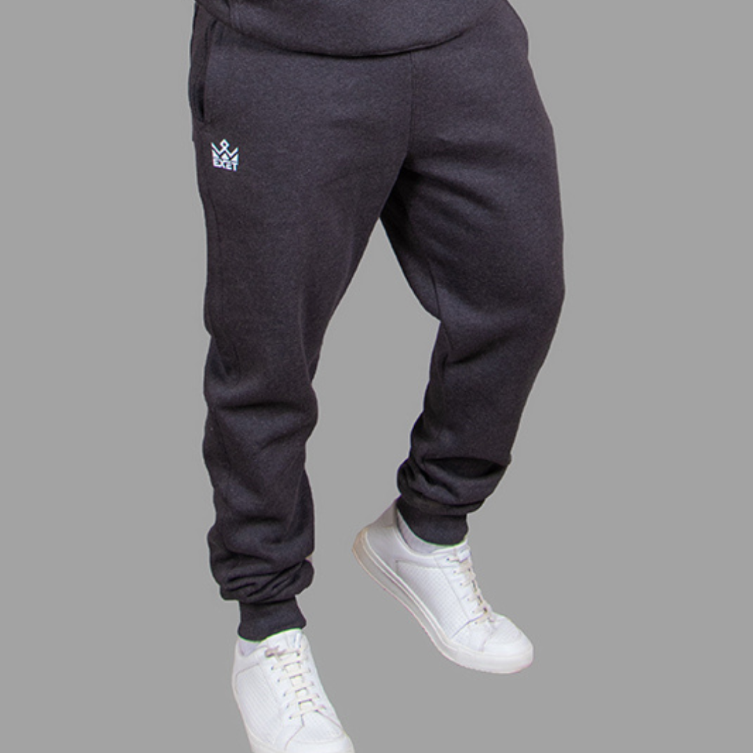 Men's Hoodie Set in Dark Grey