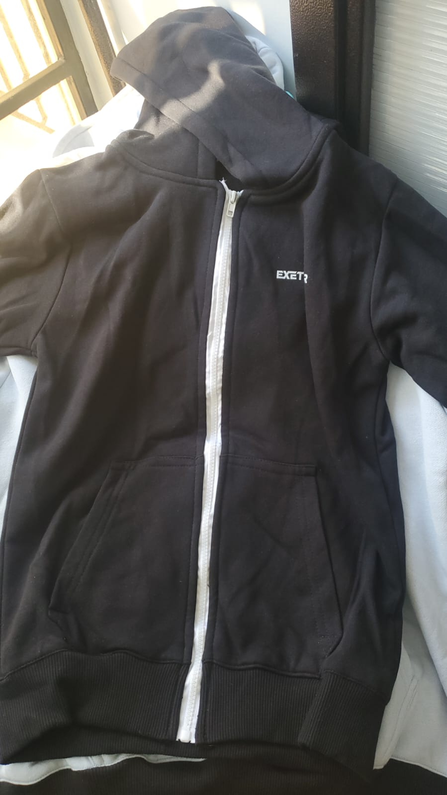 Exetwear Kids Plain Zip Hoodie