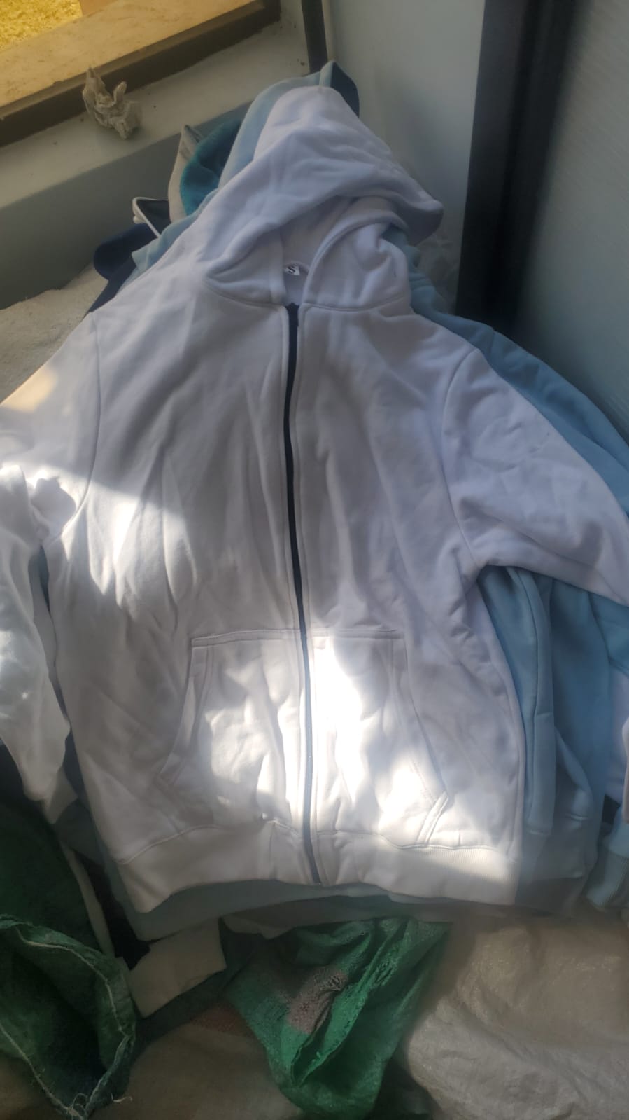 Exetwear Unisex Plain Zip Hoodie