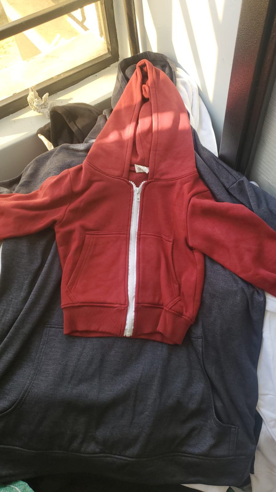 Exetwear Kids Plain Zip Hoodie