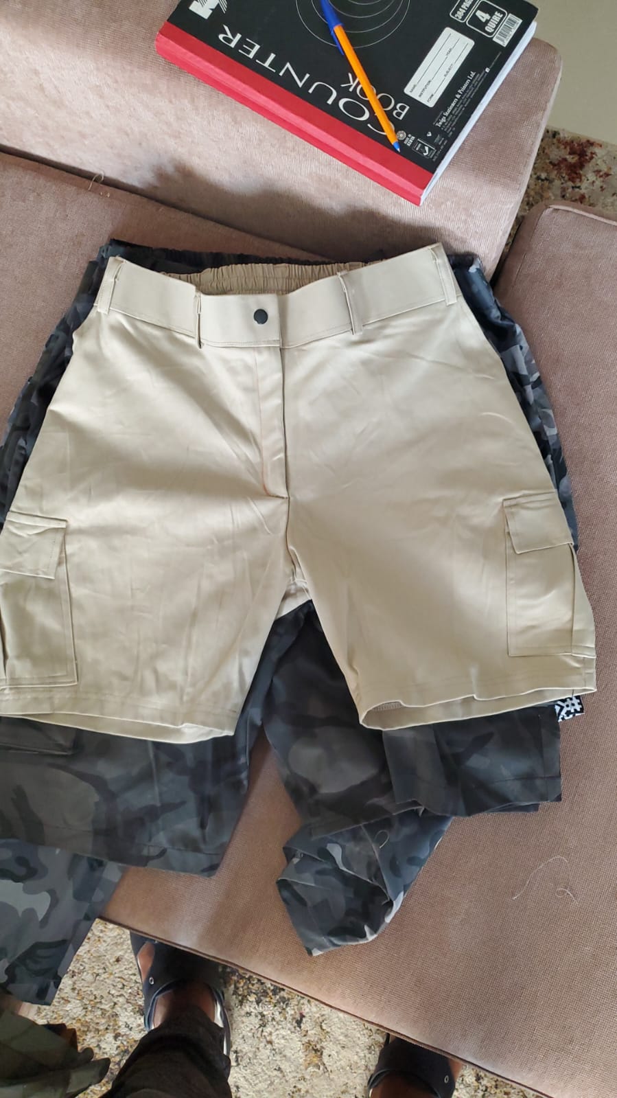 Women’s Cotton Twill Cargo Shorts