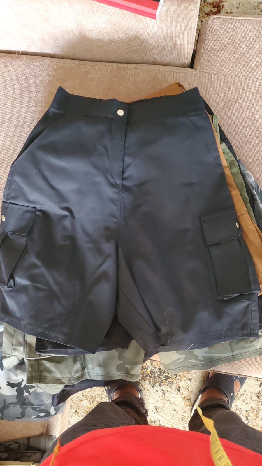 Women’s Cotton Twill Cargo Shorts