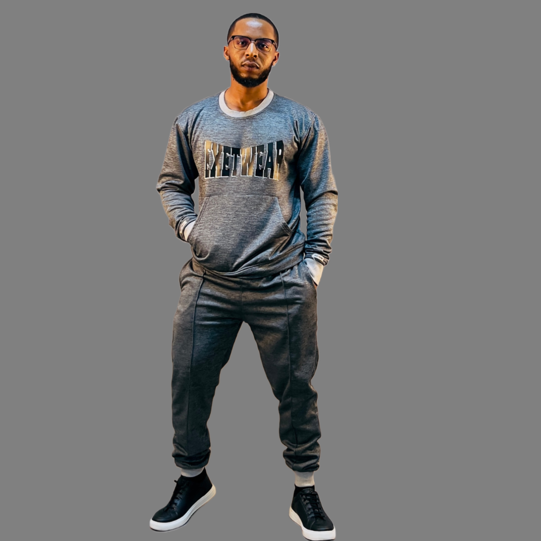 Men Tech Fleece sweatsuits (Grey)