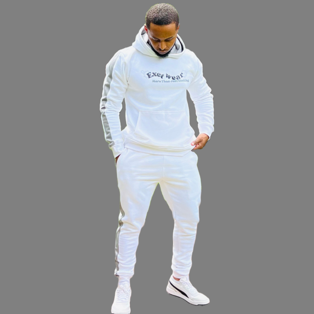 Men hoodie set (Off-White)