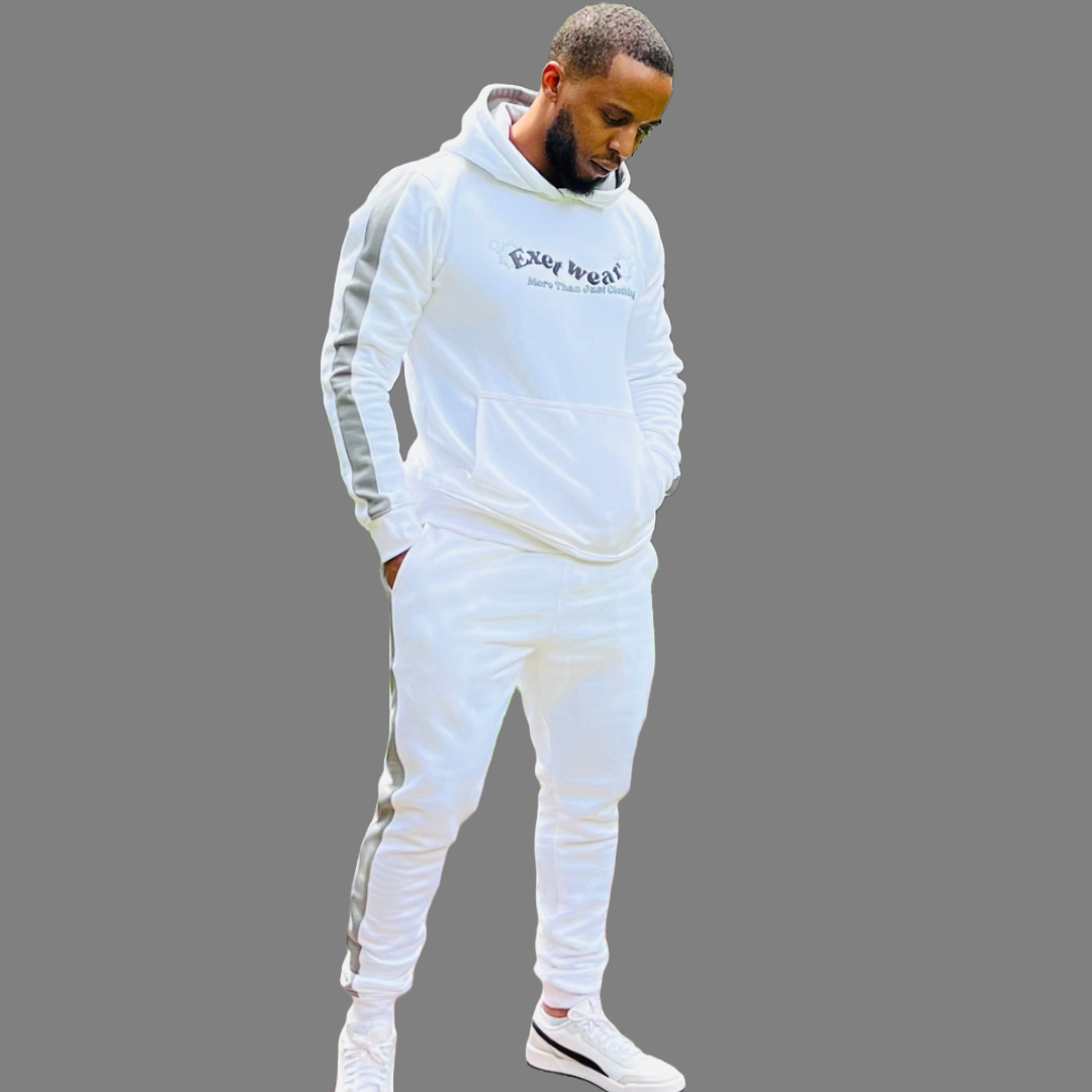 Men hoodie set (Off-White)