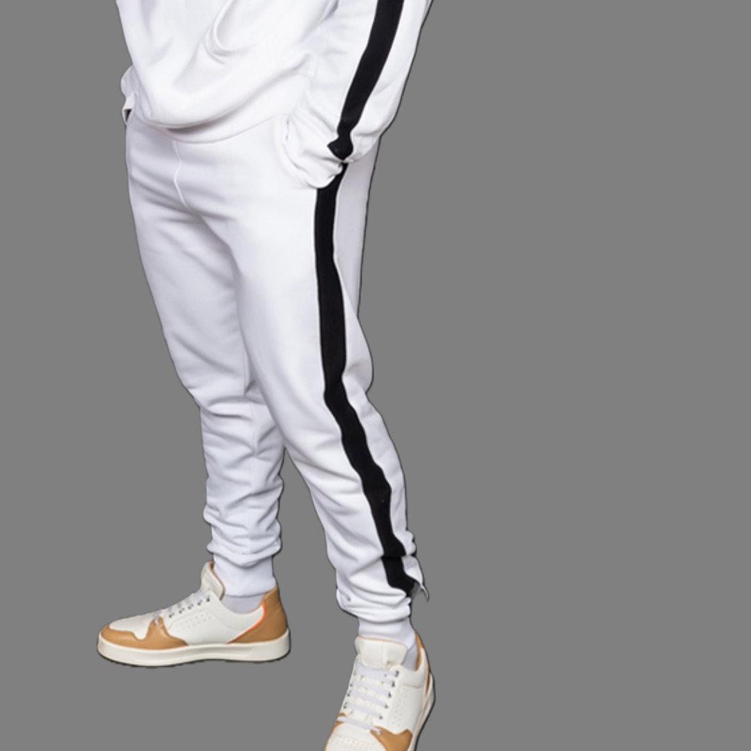 Men Hoodie set (Snow-white)