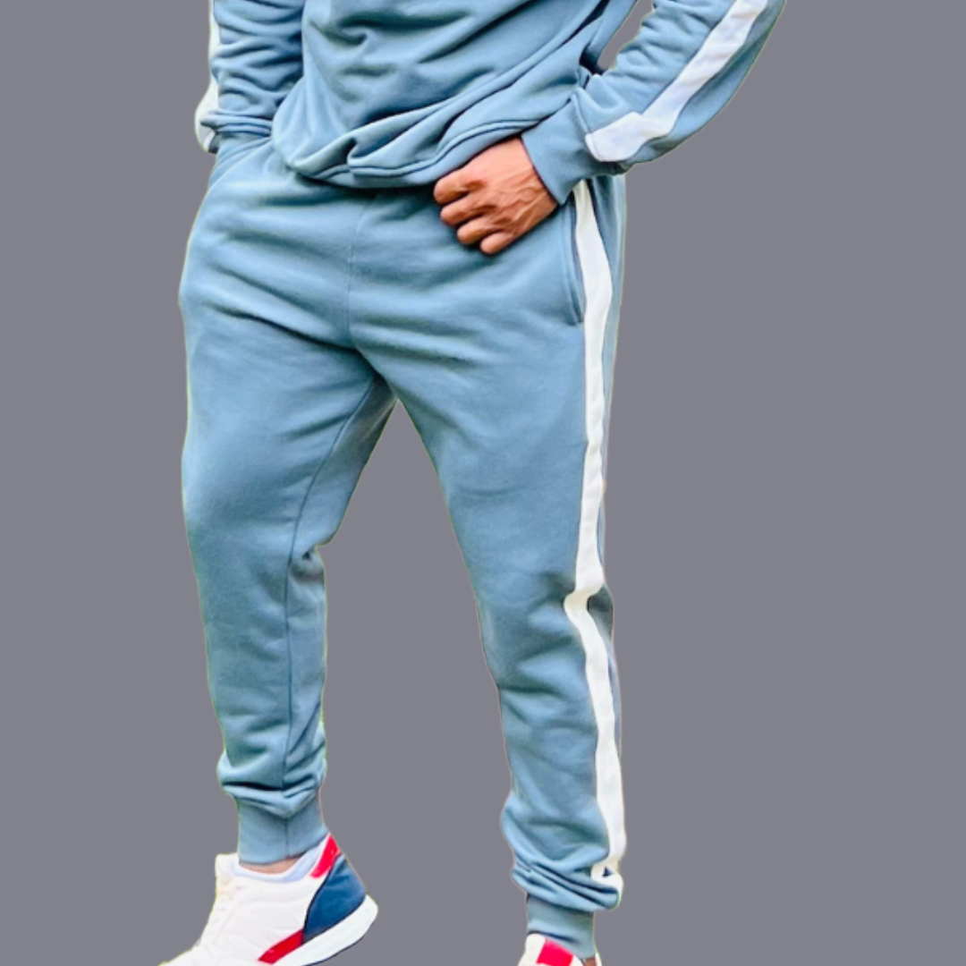 Men Sweatpants (Stone blue)