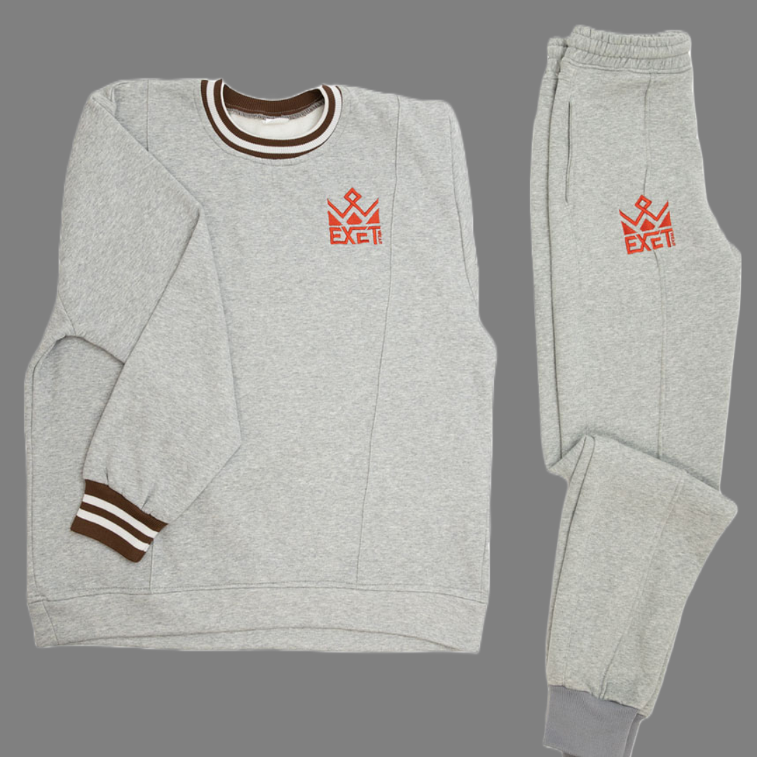 Men Sweatsuit set (Ash Grey)