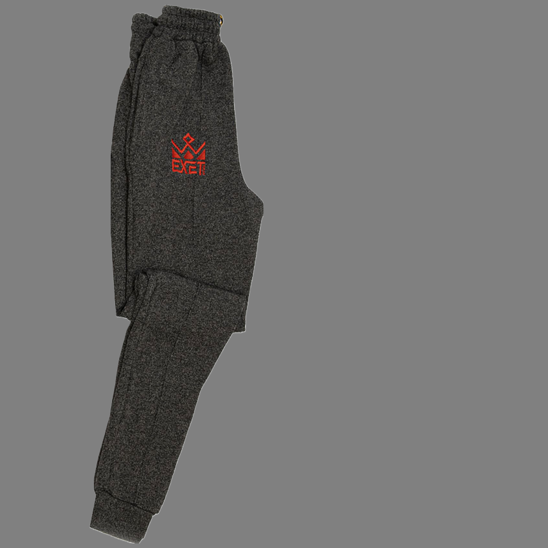 Men Fleece Sweatpants (Dark grey)