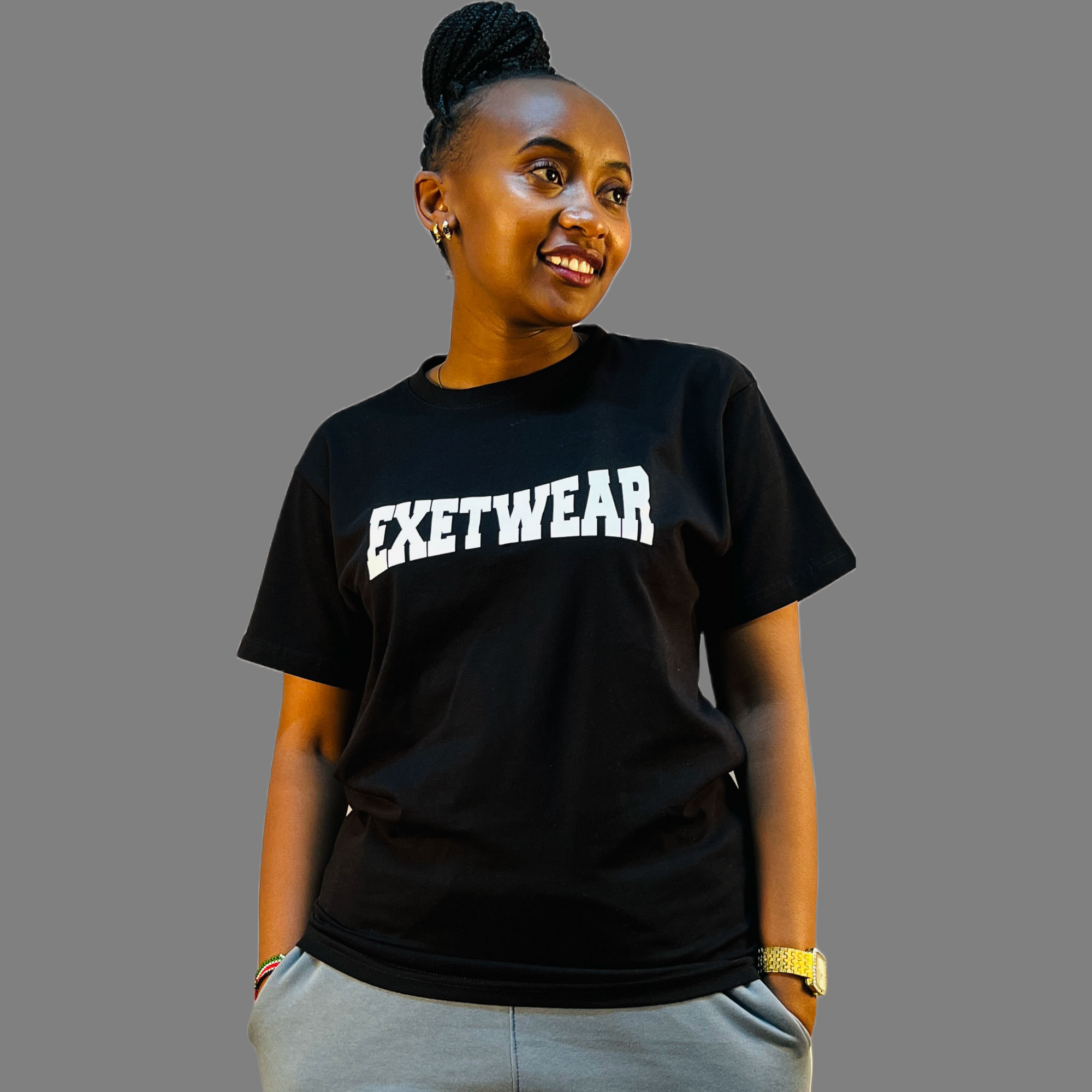 Women Exet T-shirt (Black)