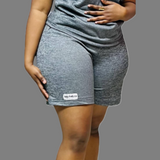 Women Fleece Shorts (Grey)