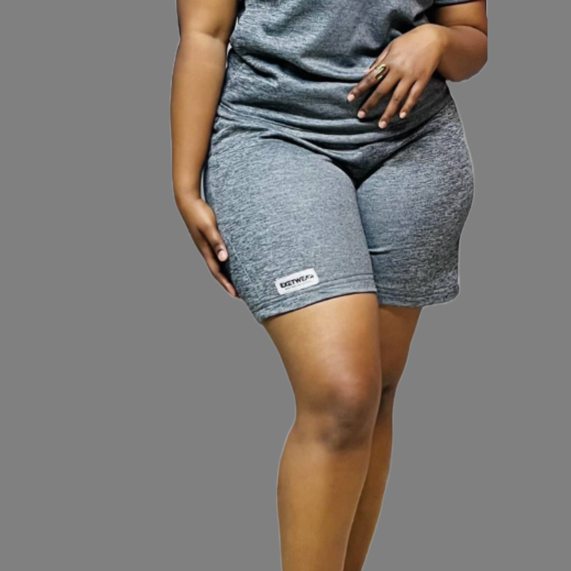 Women Fleece Shorts (Grey)