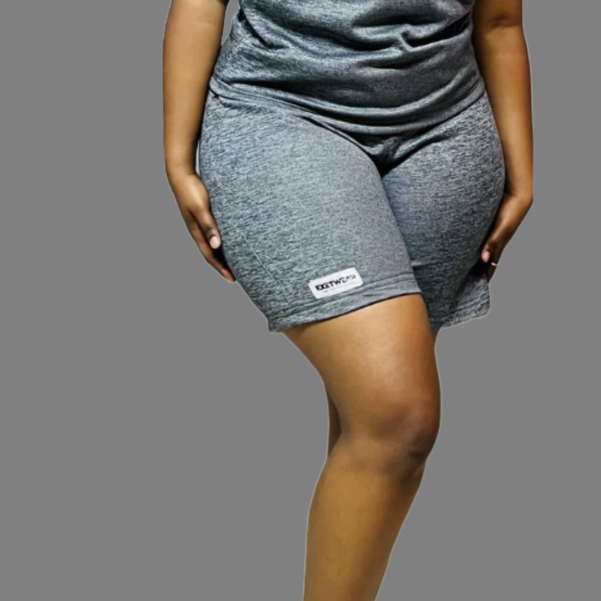 Women Fleece Shorts (Grey)