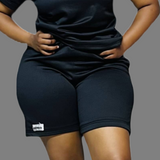Women Fleece Shorts (black)