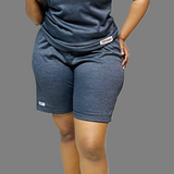Women Fleece Shorts (Basil Green)