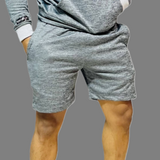 Men Fleece Shorts (Grey)