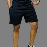 Men Fleece Shorts (black)