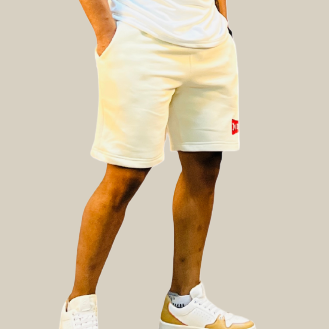 Men Sweat Shorts (Beige)